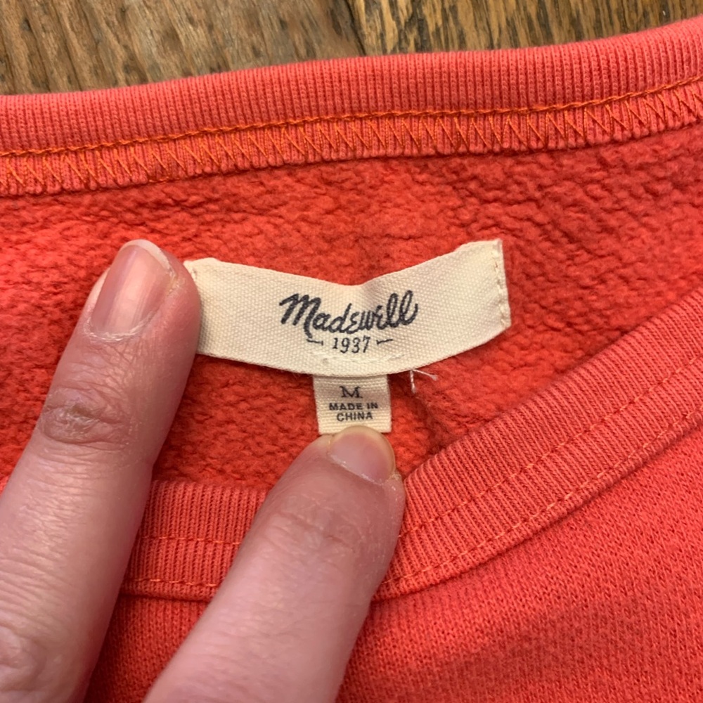 Madewell Crewneck Sweatshirt - Picture 6 of 9